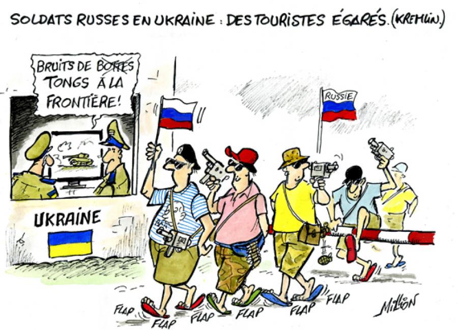 Georges Million : Ukraine: Présence de soldats russes sur le front ...